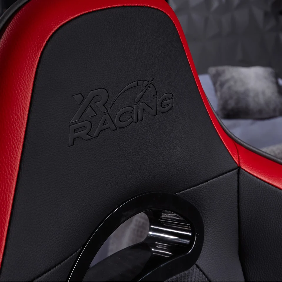 Xrocker Xr Racing Drift 2.1 Stereo Audio Racing Seat For Xr Racing Rig - Black, Red And Grey