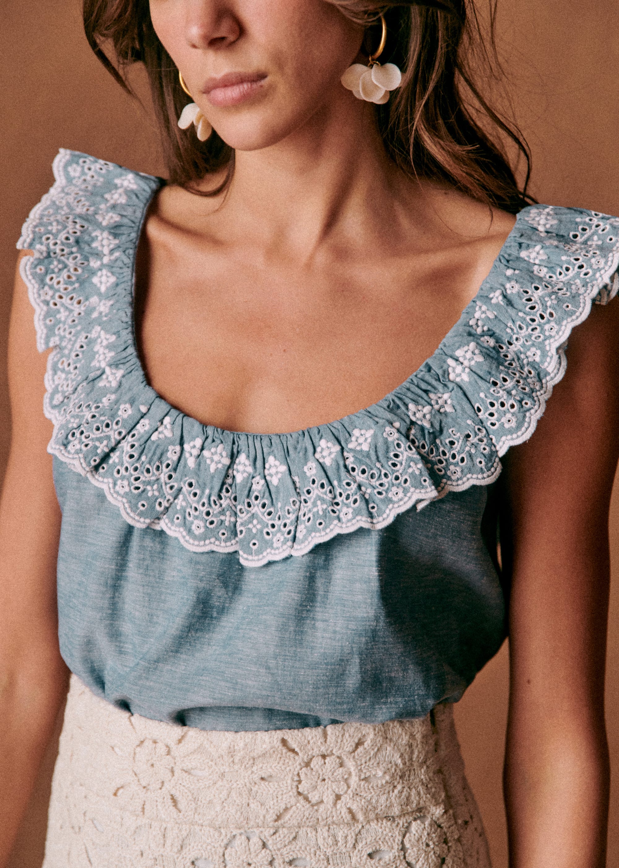 Blouse Rosa - Chambray - E-SHOP/CHEMISES & BLOUSES 5905272