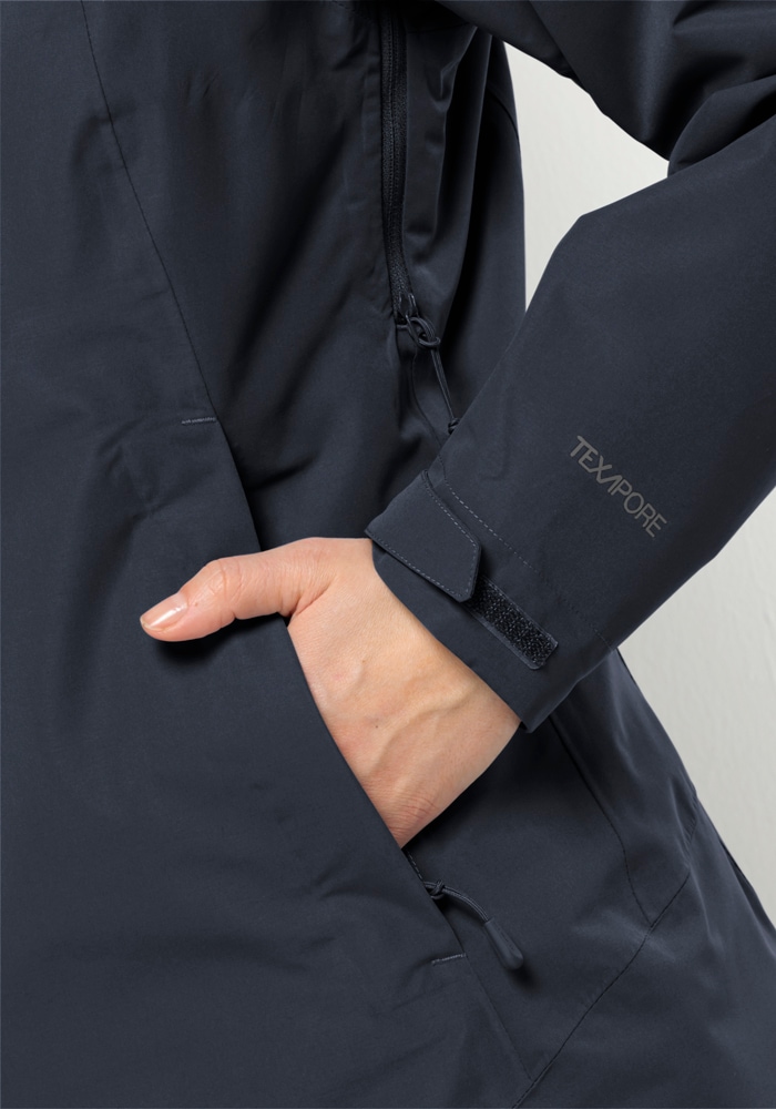 Jack Wolfskin Funktionsjacke »FERNBLICK 2L JKT W« mit Kapuze