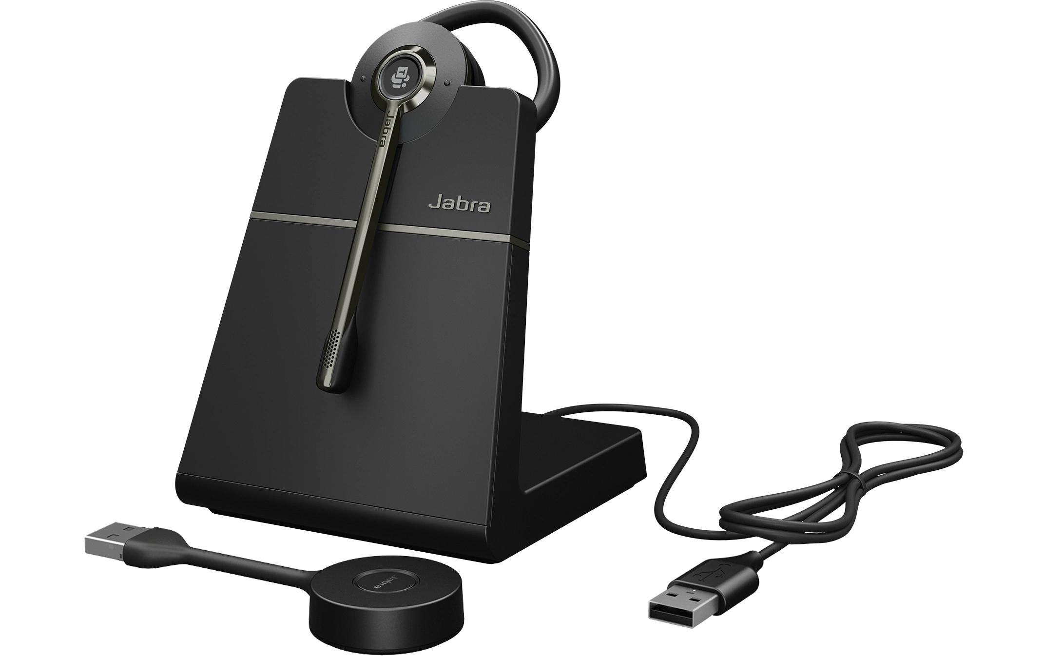 Headset Engage 55 SE MS Convertible inkl. Ladestation<br>Professionell klingende Anrufe. Ganz gleich, wo Sie arbeiten