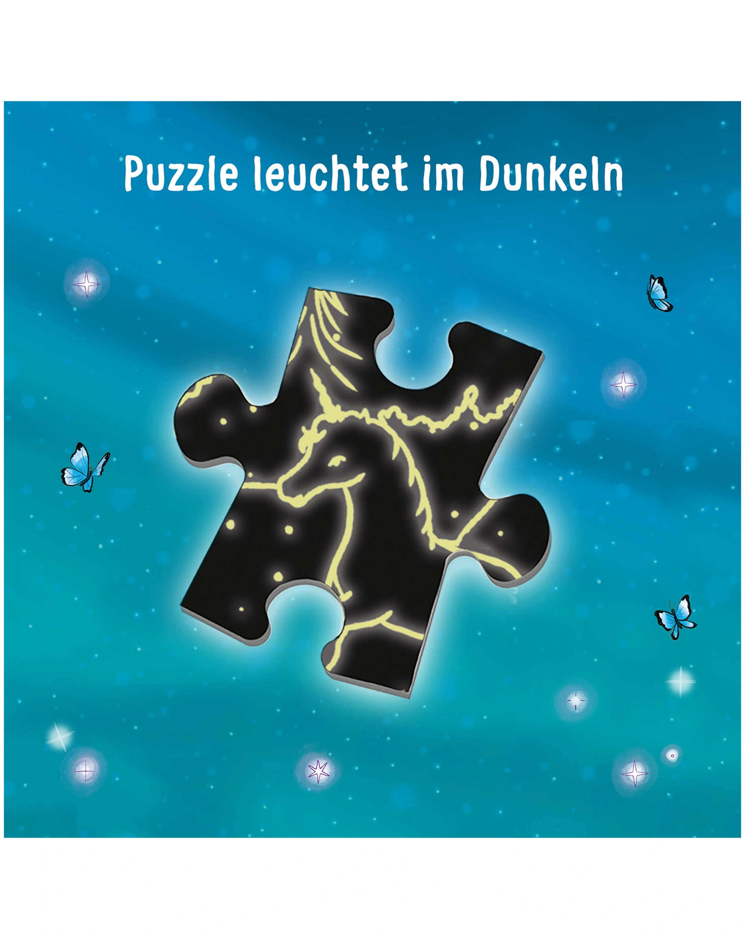 StoryPuzzle STERNENSCHWEIF - DAS VERSCHWUNDENE EINHORN 150-teilig