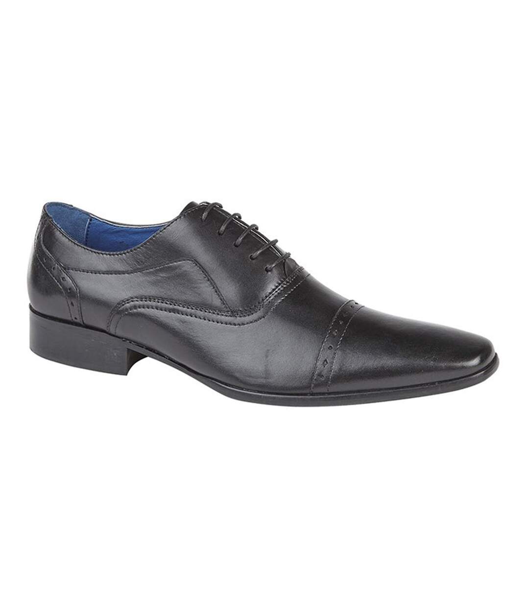 Roamers - Richelieu en cuir - Homme (Noir) - UTDF1314
