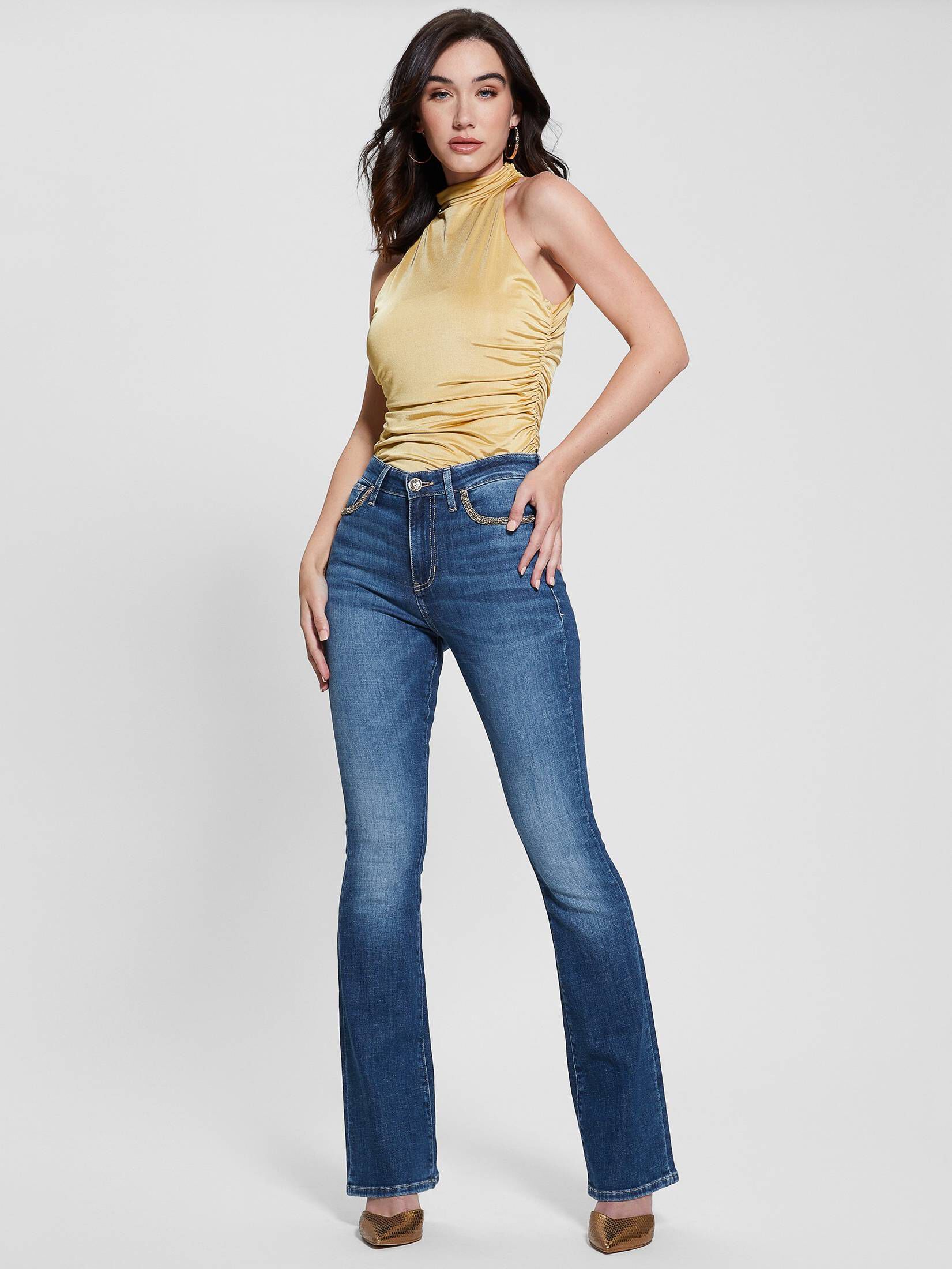 Guess| Damen Jeans SEXY FLARE High Waist Flared