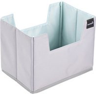 Organiseur de courses 'nea', taille L, gris/bleu eau
