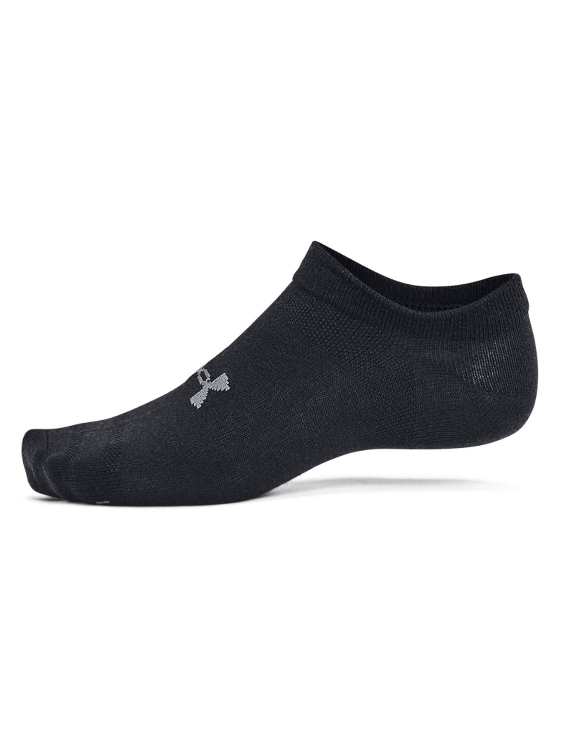 Wit - Under Armour Essential set van 6 paar niet-zichtbare sokken