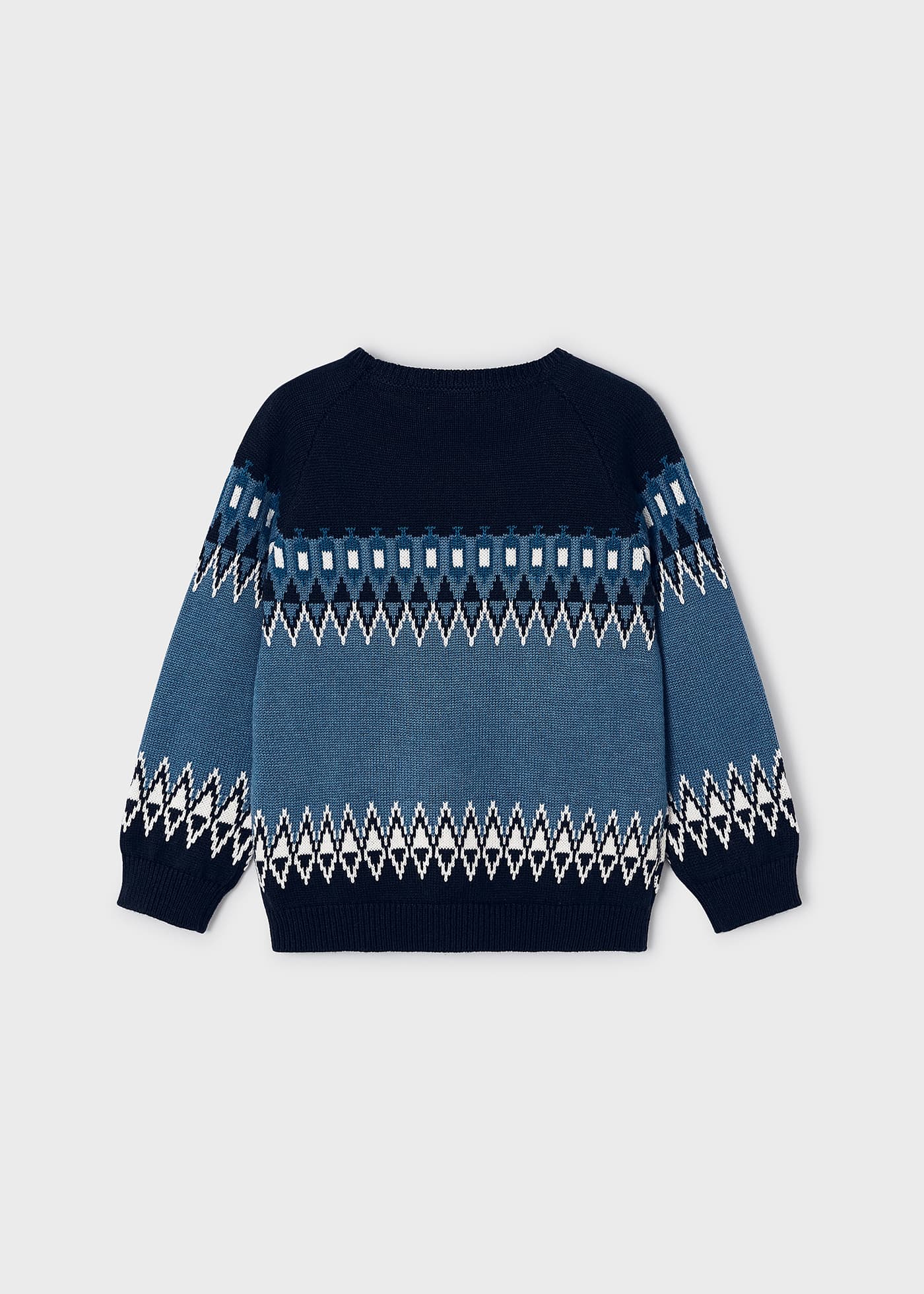 Suéter jacquard infantil
