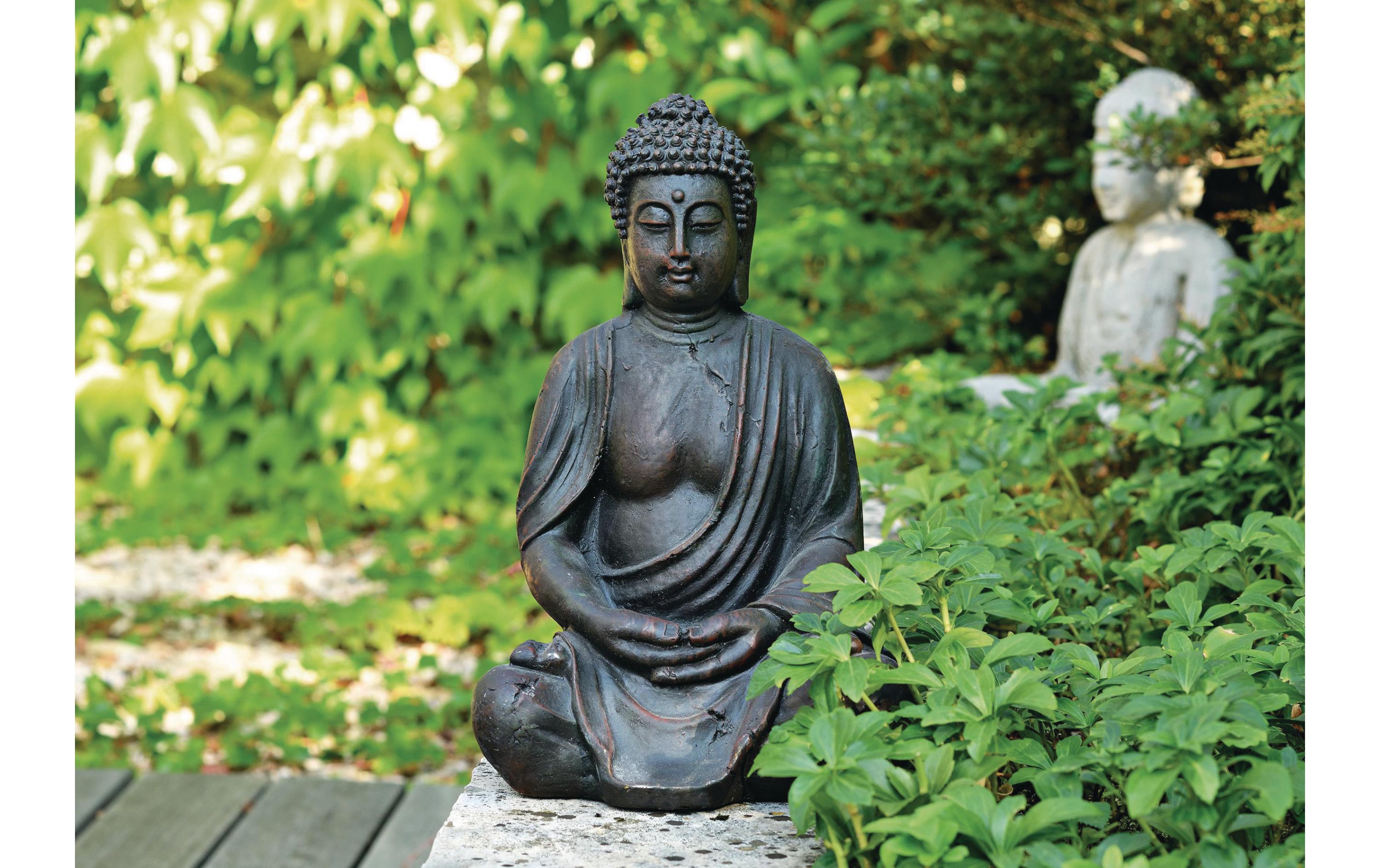 Dekofigur Buddha SitzendDeko für Ihren Garten