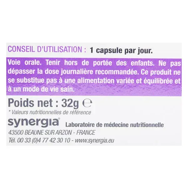Synergia Bi-Osteo 30 cápsulas