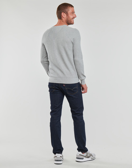 Polo Ralph Lauren - PULL COL ROND EN COTON TEXTURE Gris