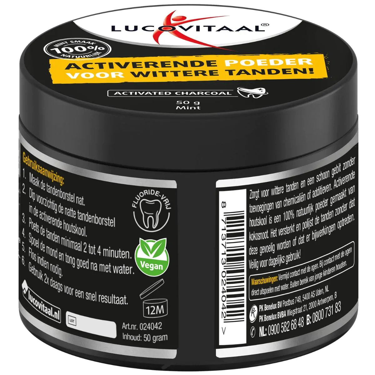 Activated Charcoal Houtskoolpoeder 50 gram