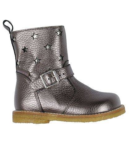 Angulus VinterStøvler - Tex - Mauve Shine/Champagne m. Lynl?s