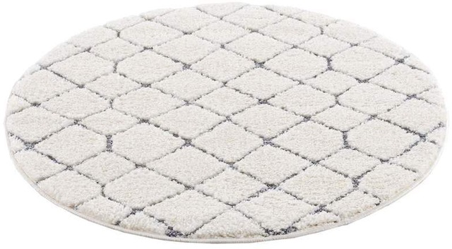 Carpet City Hochflor-Teppich »Focus 4499« rund 20 mm Höhe Boho-Teppich, Hochtief-Muster/ 3D-Effekt, für Wohnzimmer, Schlafzimmer