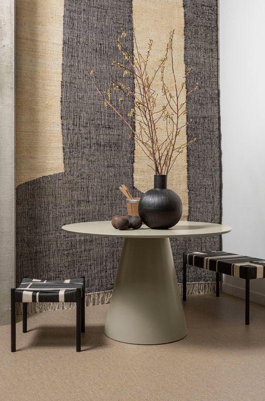 WOOOD - Jorre - Eettafel - Ronde - MDF - Voor 4-5 Personen