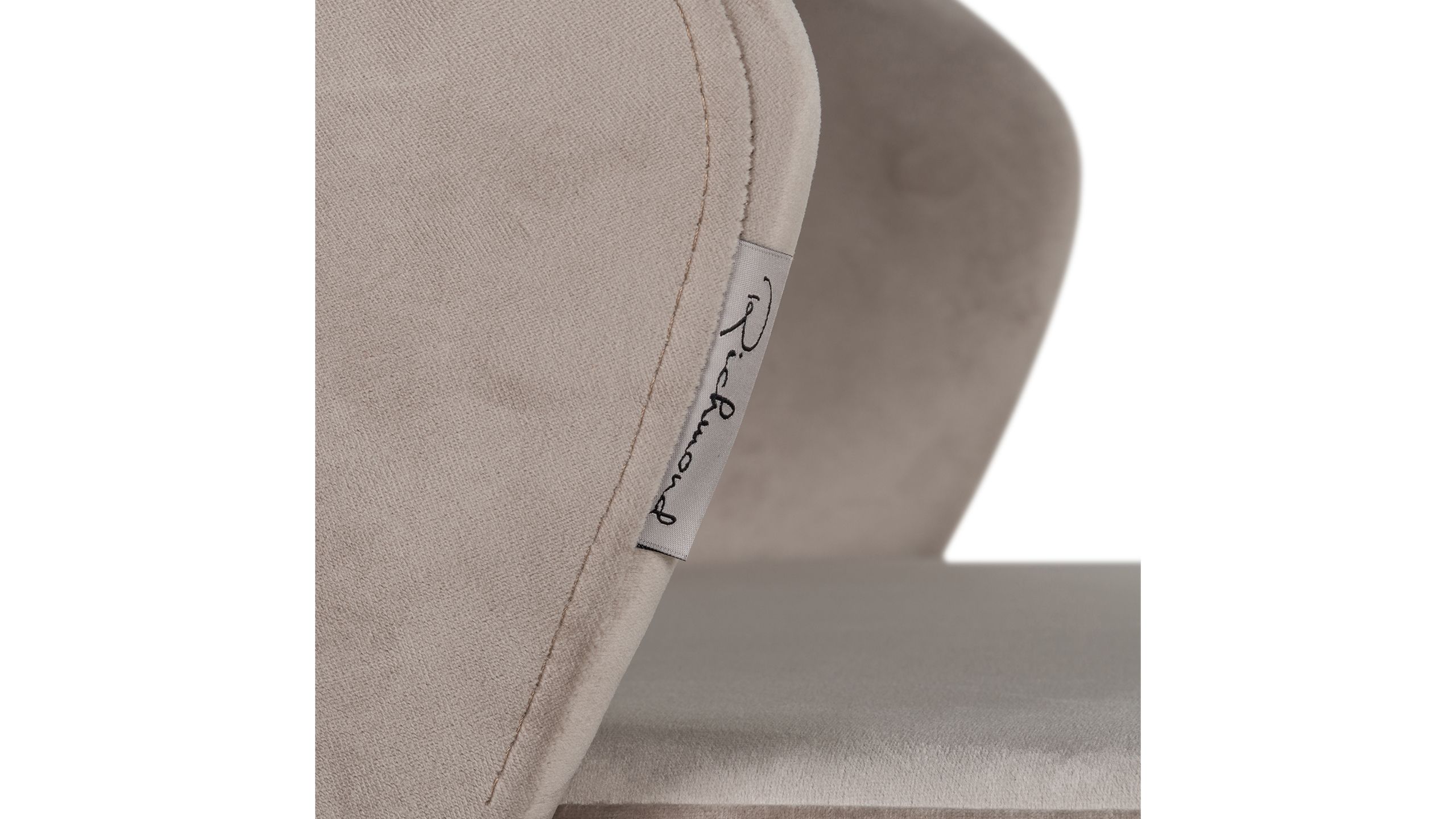 Eetkamerstoel 211065 Khaki Velvet Savoy B54 x D50 x H82 cm