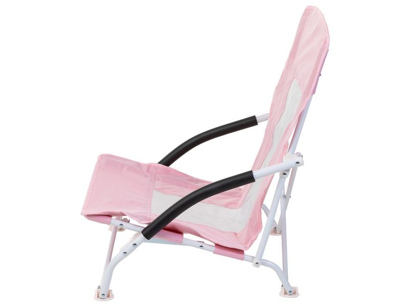 KOOR Strandstuhl Puoolo, Rosa Gemütlicher Campingstuhl