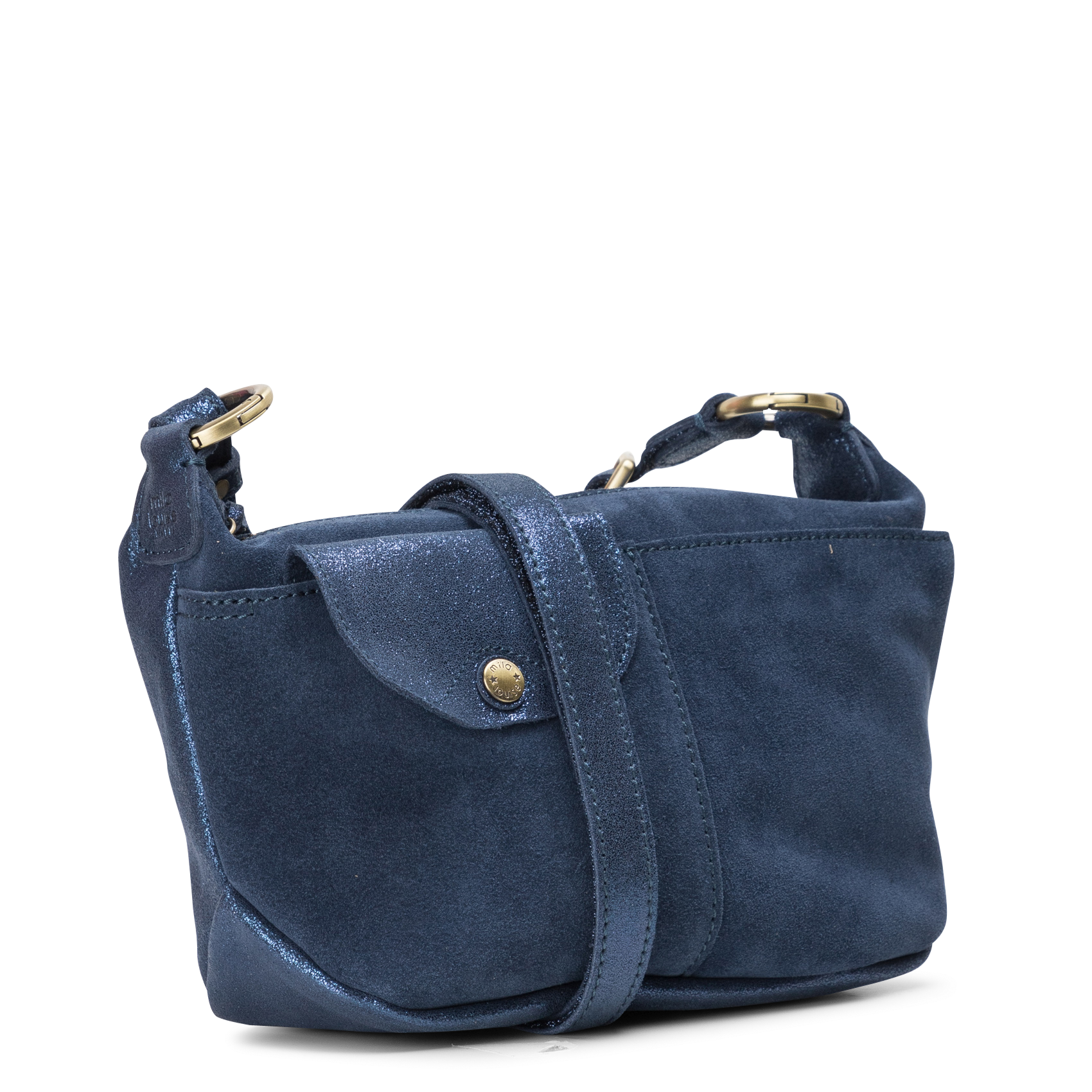 LAYA - Sac bandoulière en cuir | Bleu