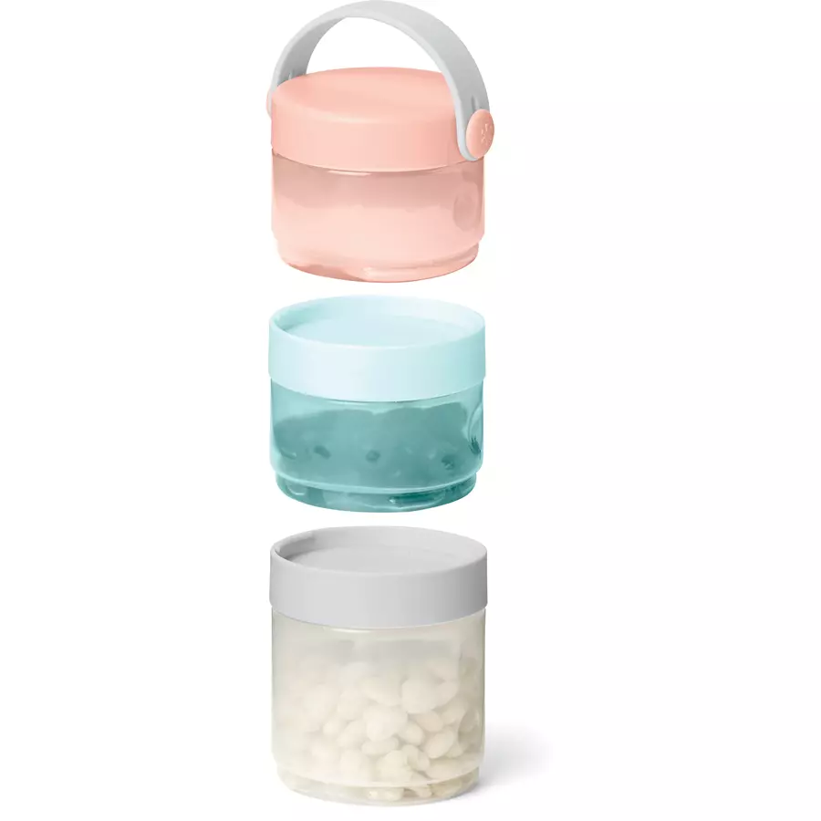 SkipHop Babynahrungsbehälter, multicolor