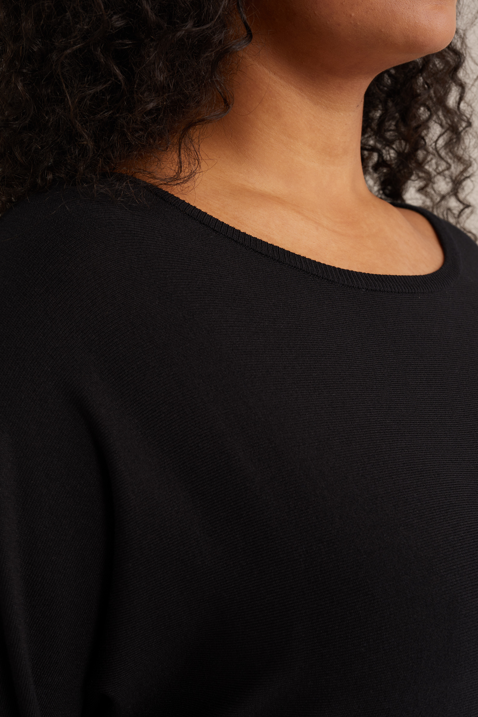 trui - Curve WE Fashion Zwart