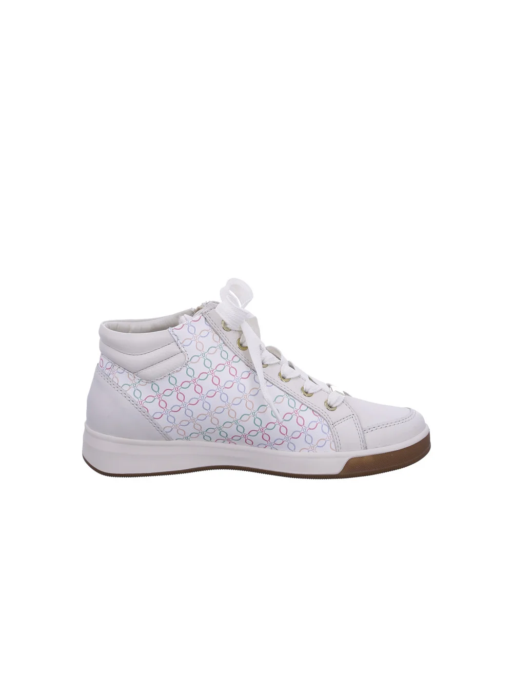 Hightop Sneaker Rom cream multi