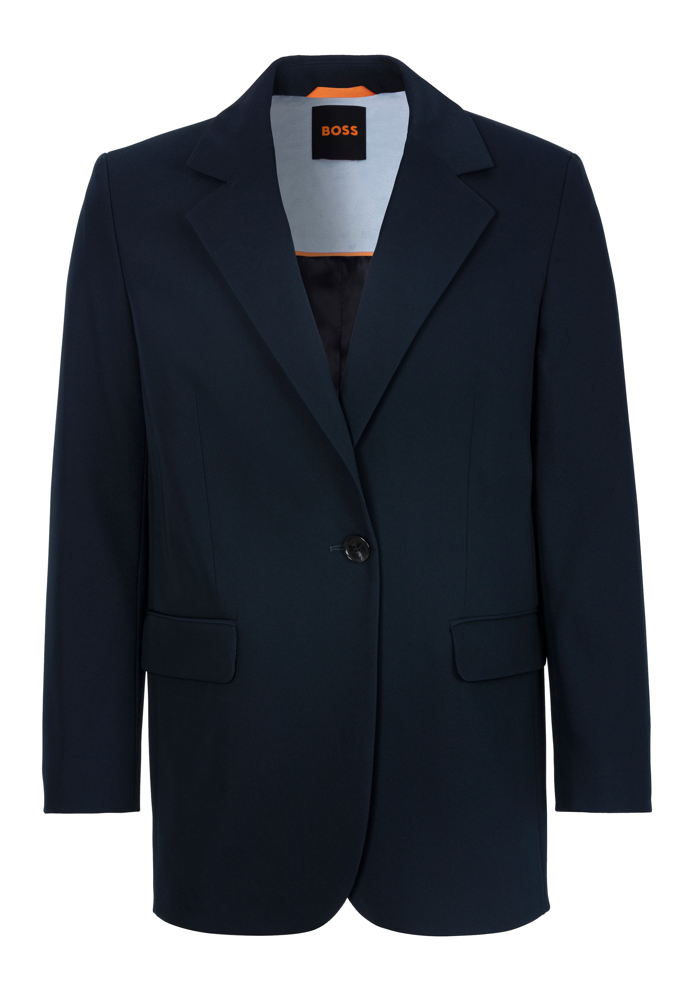 BOSS ORANGE Kurzblazer »Jasoina Premium Damenmode«, mit Knopfverschluss