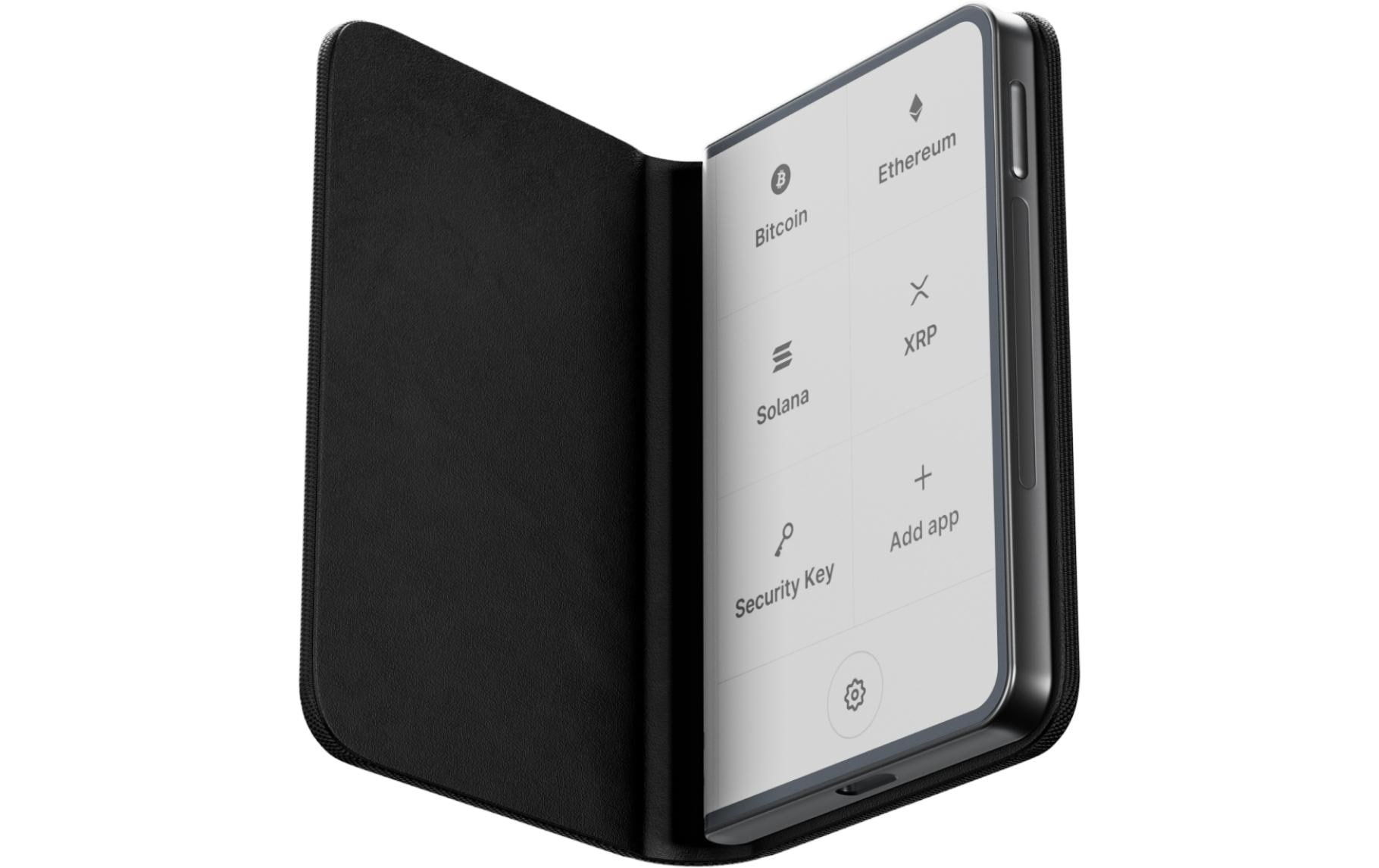 Stax inkl. Recovery Key<br>Kryptowallet mit Bluetooth und Wiederherstellungsschlüssel
