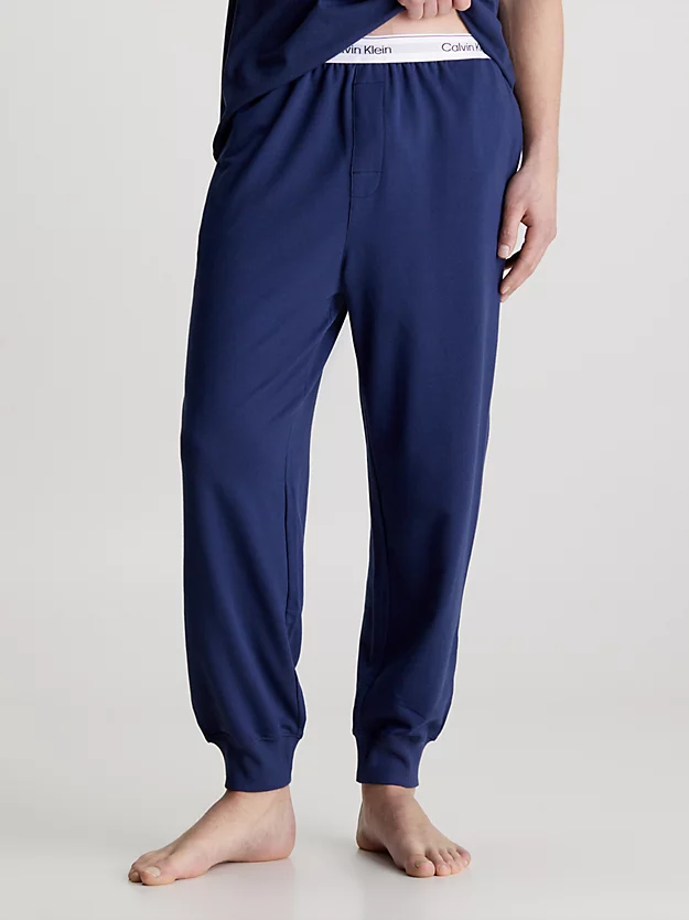 Calça de moletom para relaxar - Algodão felpudo moderno