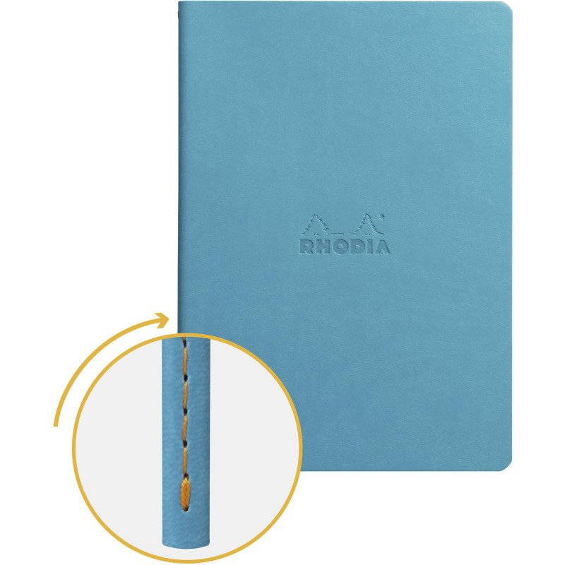 Rhodiarama piqûre A5 ligné 64 pages, papier 90g