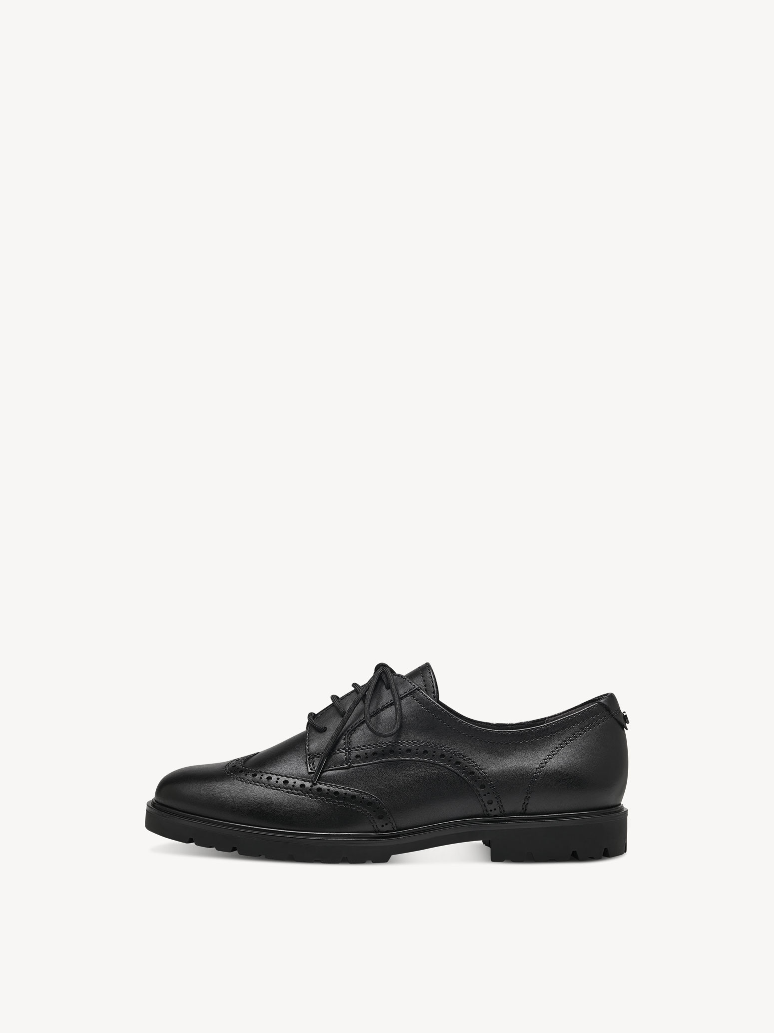 Leren Lage schoen - zwart