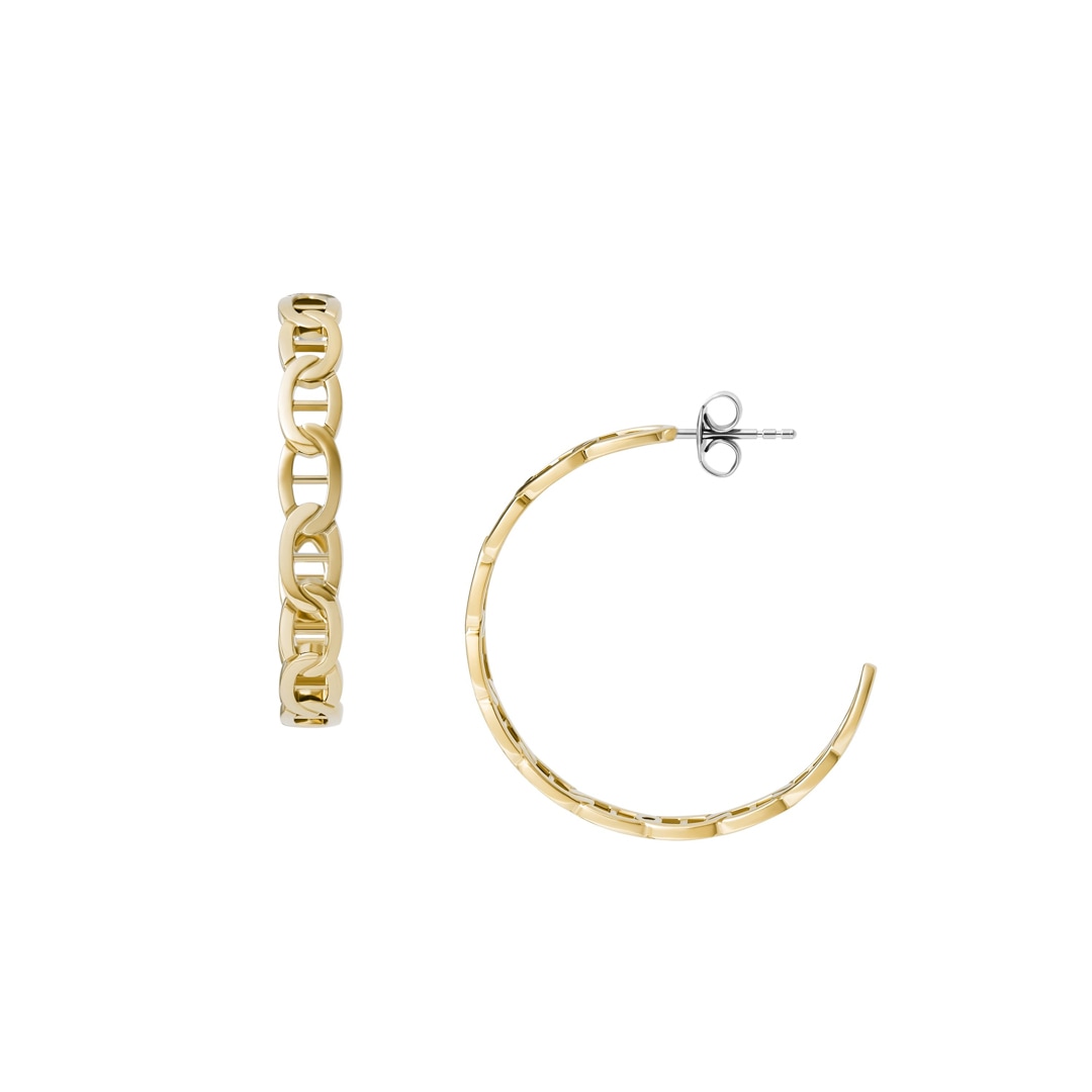 Fossil Heritage Creolen-Ohrringe D-Link Goldig
