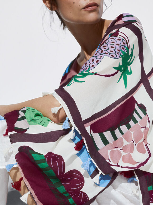 Caftan estampado - Multicor