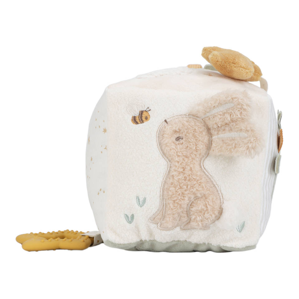Little Dutch Newborn Naturals zachte activiteitenkubus