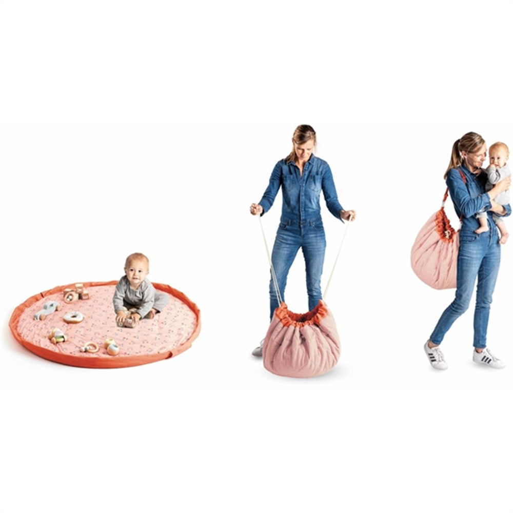 3-i-1 Legetæppe Soft Animal Face - Play&Go