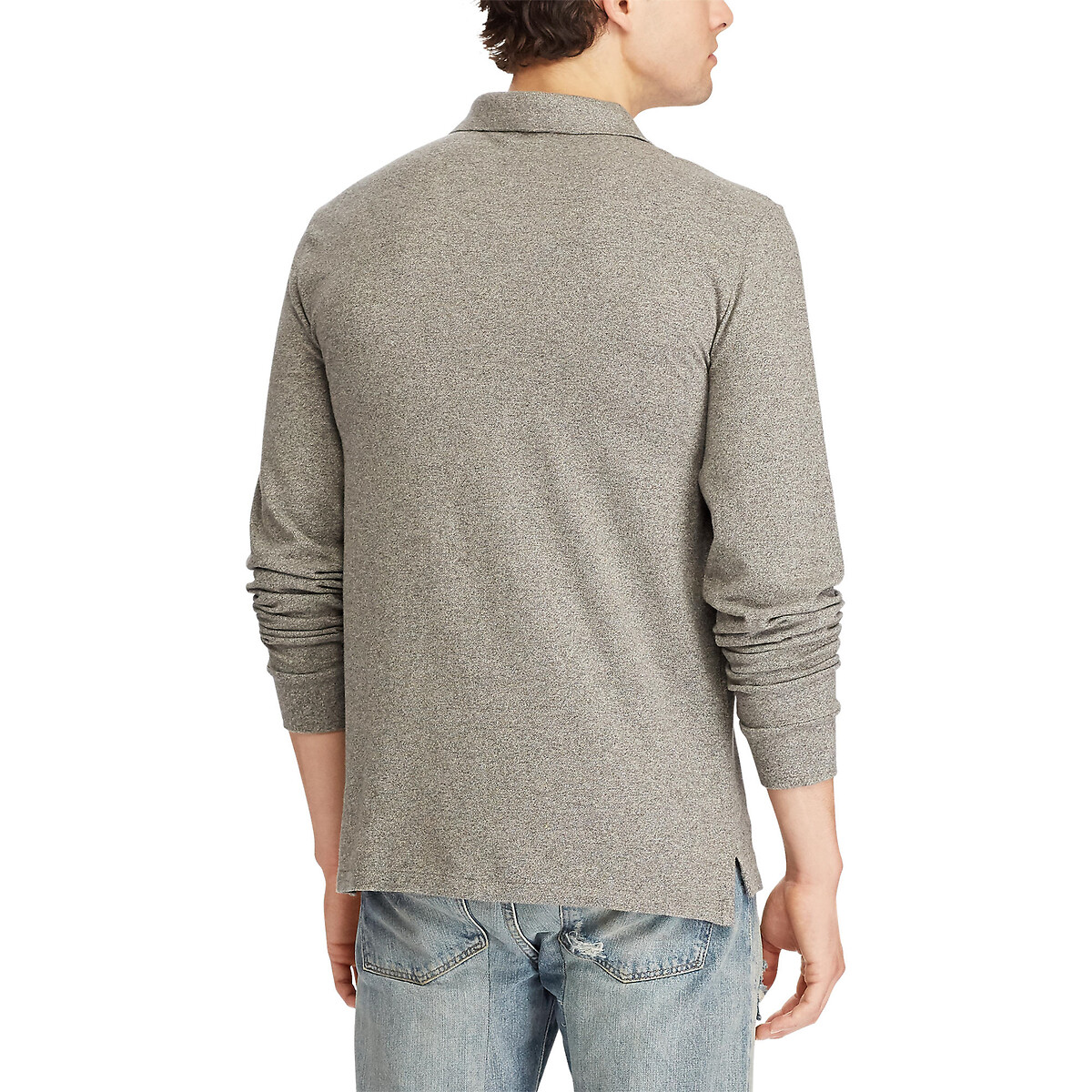 POLO RALPH LAUREN<br>Camisa pólo slim fit em piqué