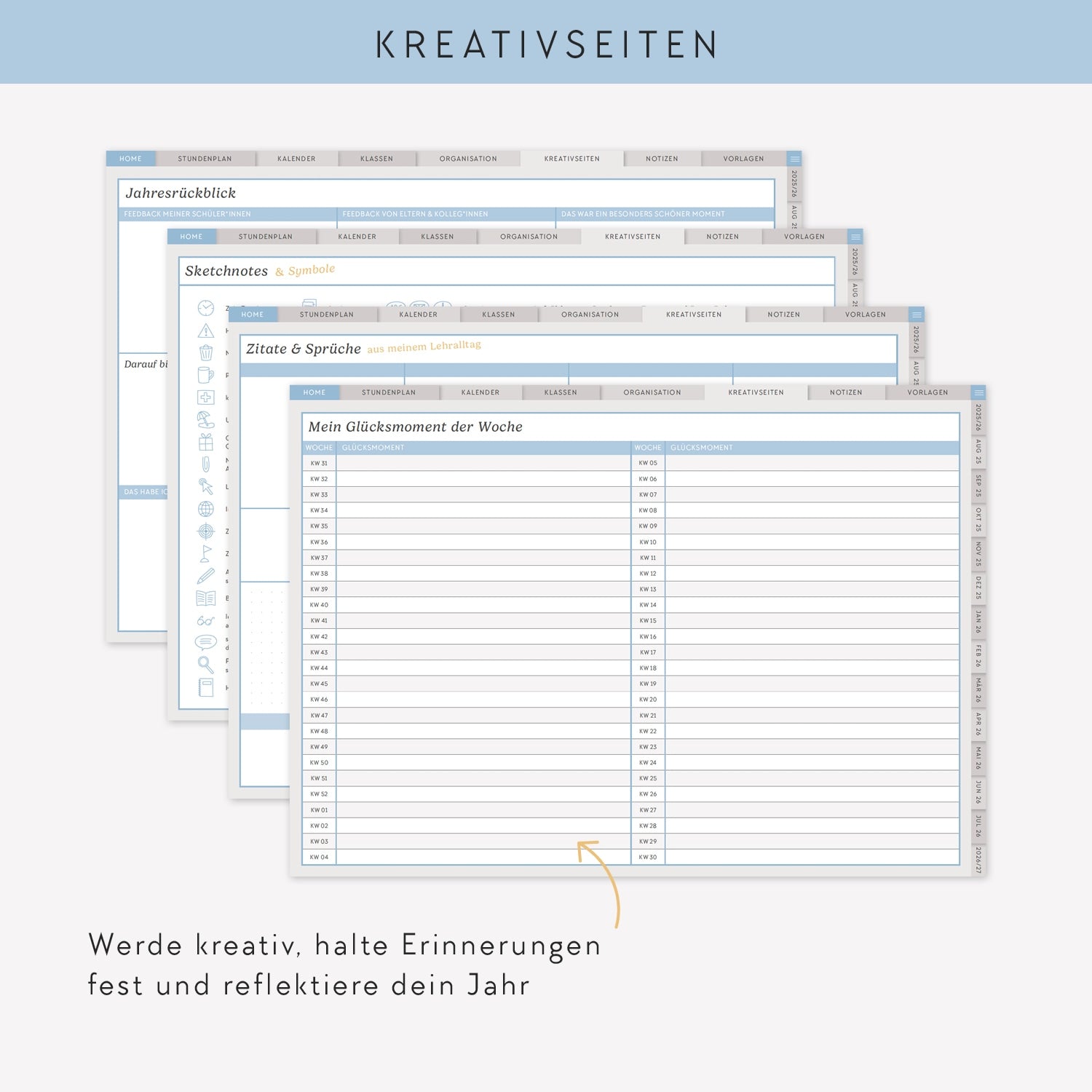 Digitaler Lehrerkalender 2025/2026