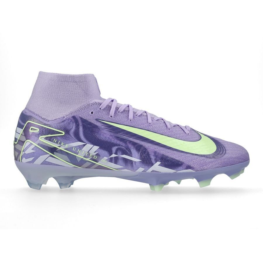 Nike Air Zoom Mercurial Superfly 10 Elite FG United - Purple Agate/Jaune Fluo