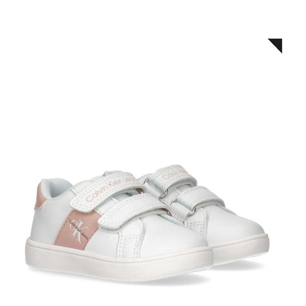 Calvin Klein sneakers roze/wit