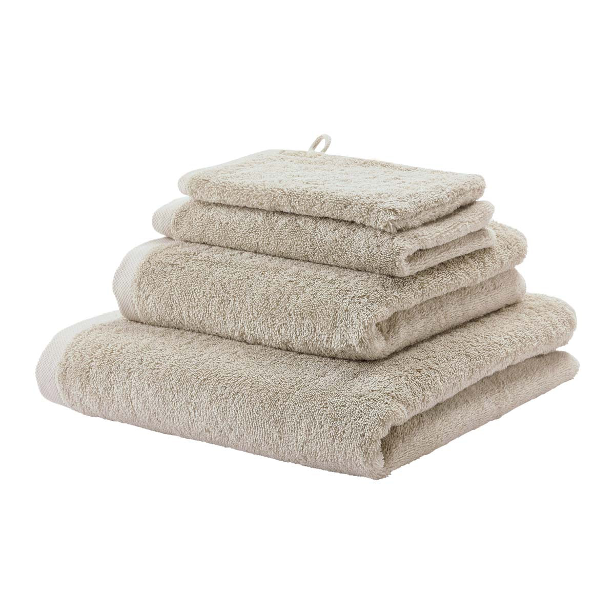 London Handdoek Desert | Beige | Katoen