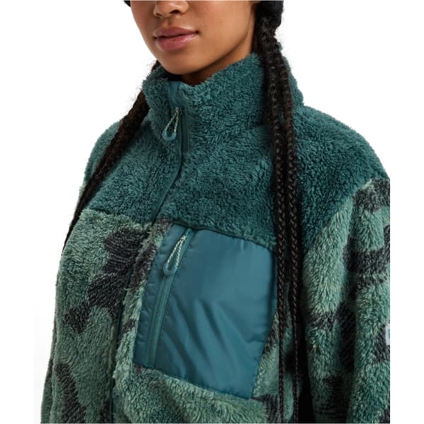 Veste polaire ROXY ALABAMA FULL ZIP LILY PAD SKETCH BOOK