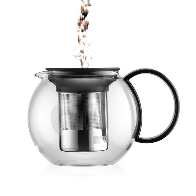 Bodum Tekande med stålfilter og plastiklåg ASSAM 1.0 L