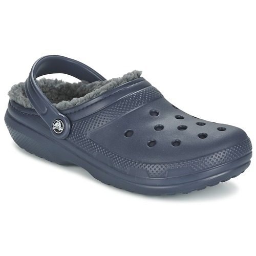 Crocs - CLASSIC LINED CLOG Marino / Gris