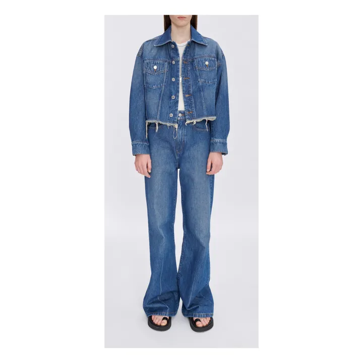 A.P.C. Collaboration A.P.C. x Natacha Ramsay Levi - Veste Sainters Coton Bio | Bleu indigo