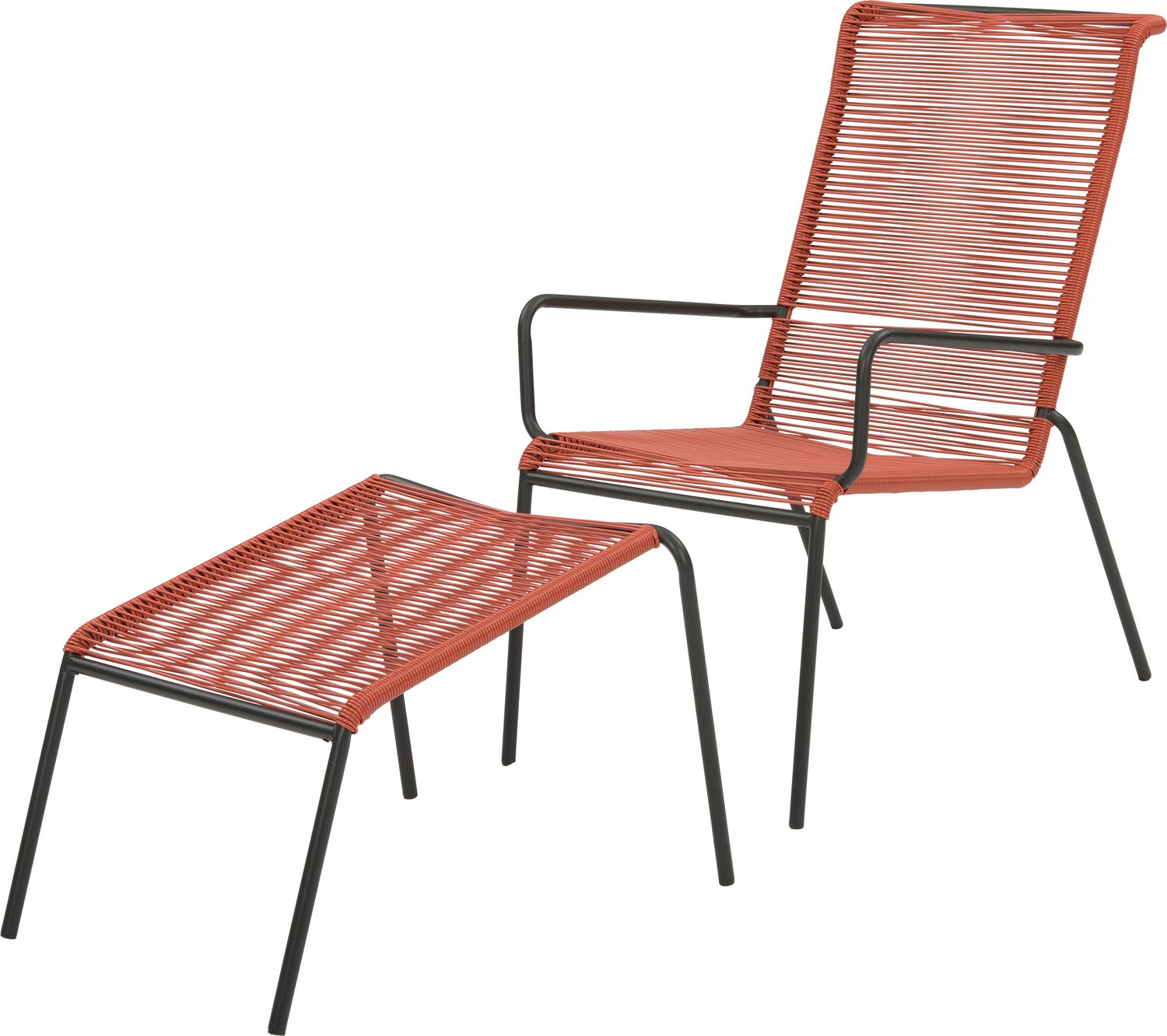 Intratuin relaxstoel Steef terracotta