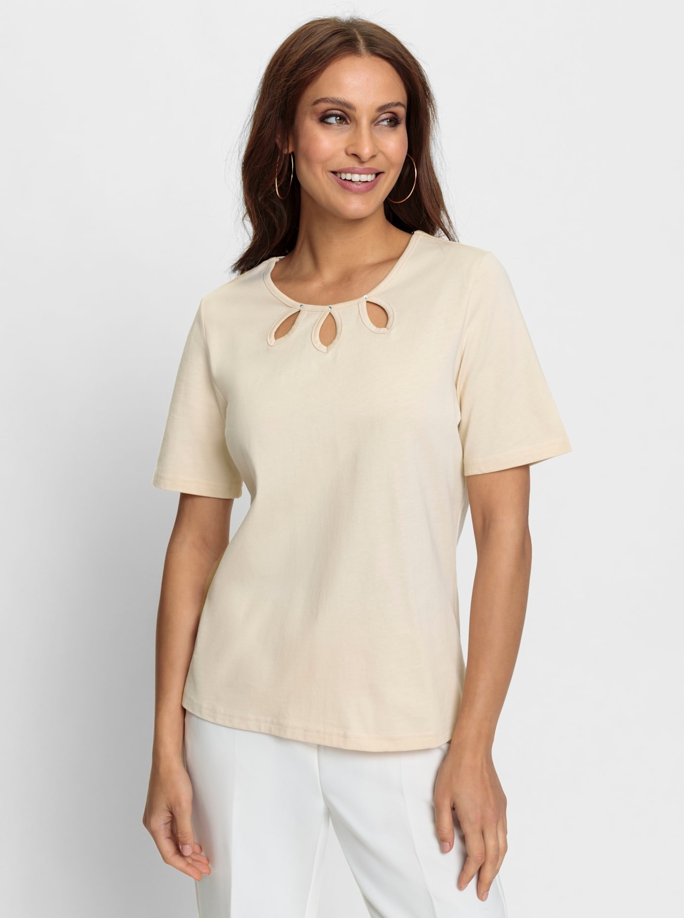 Lady Rundhalsshirt »Rundhals-Shirt«, 1 Stk.