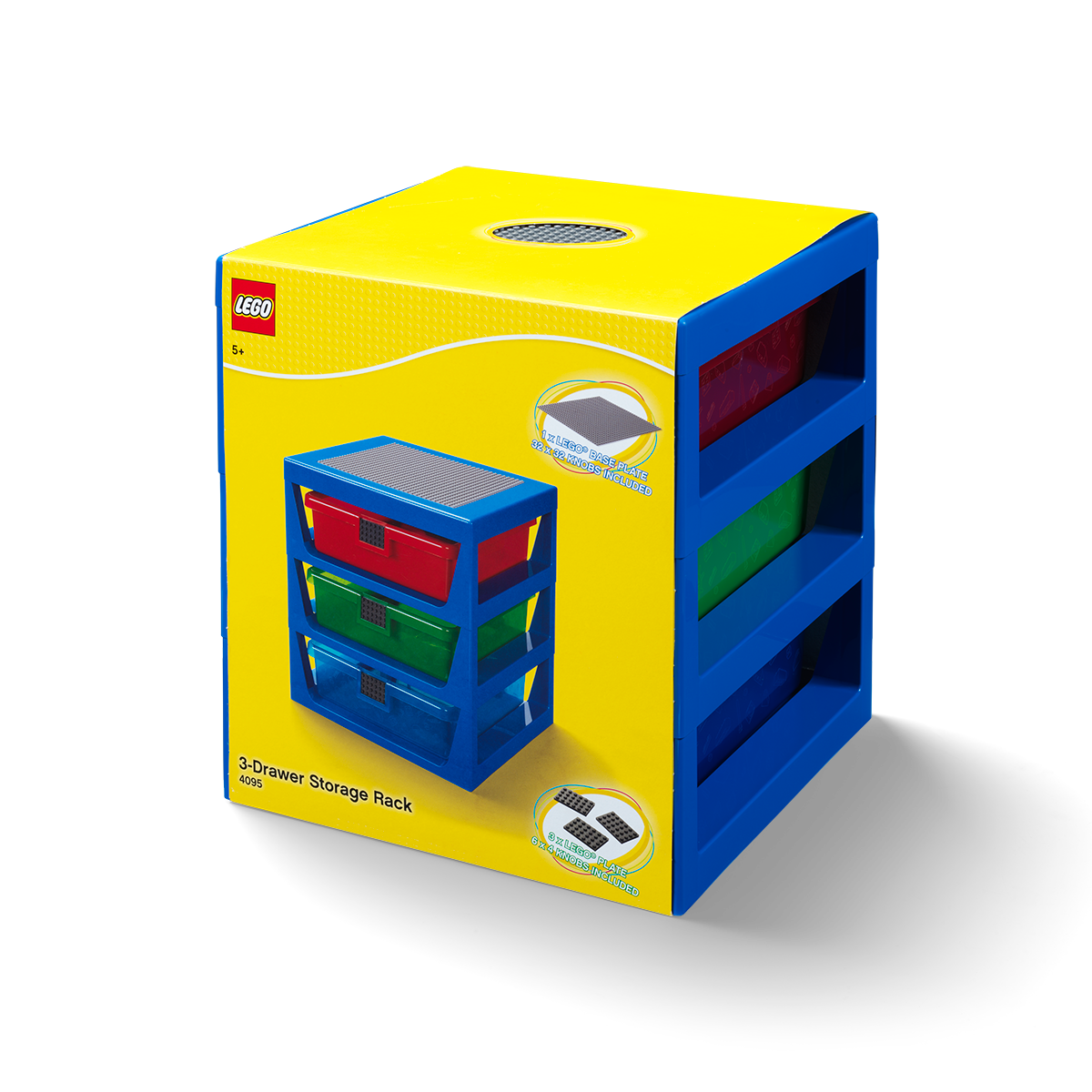 Sistema de armazenamento azul transparente LEGO® 5006179