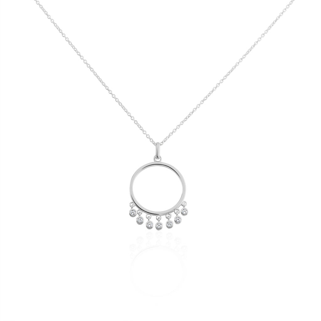 Collier Argent Charon Oxyde