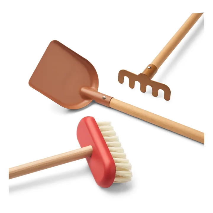Liewood Outils pour le jardin Claus - Set de 3  | Rose pâle