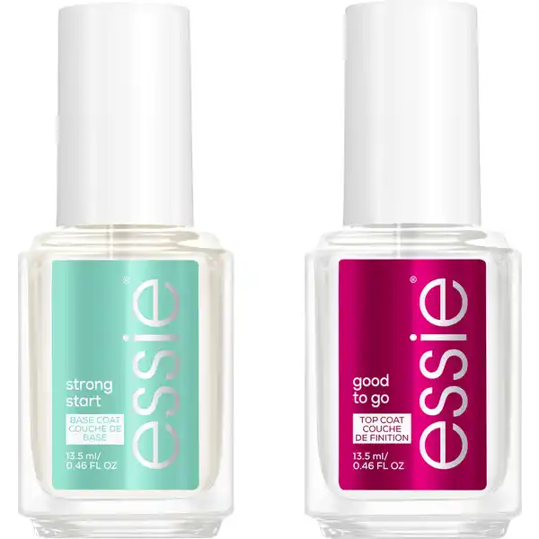Nagellack Set strong start base coat, good to go top coat
