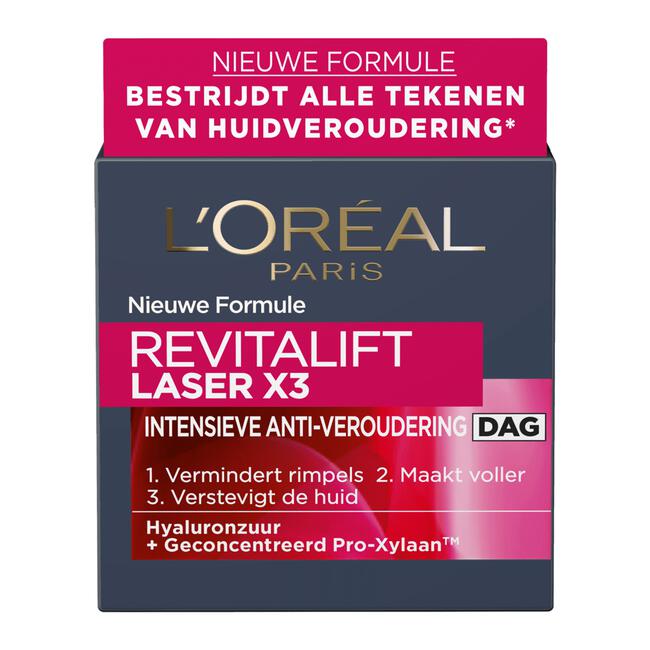 L'Oréal Paris Revitalift Laser X3 Anti-Rimpel Dagcrème 50 ML