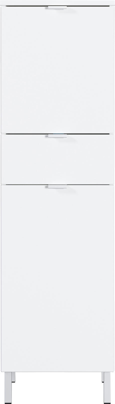 Mittelschrank FEY 34 x 120 cm Weiß/ HG Weiß