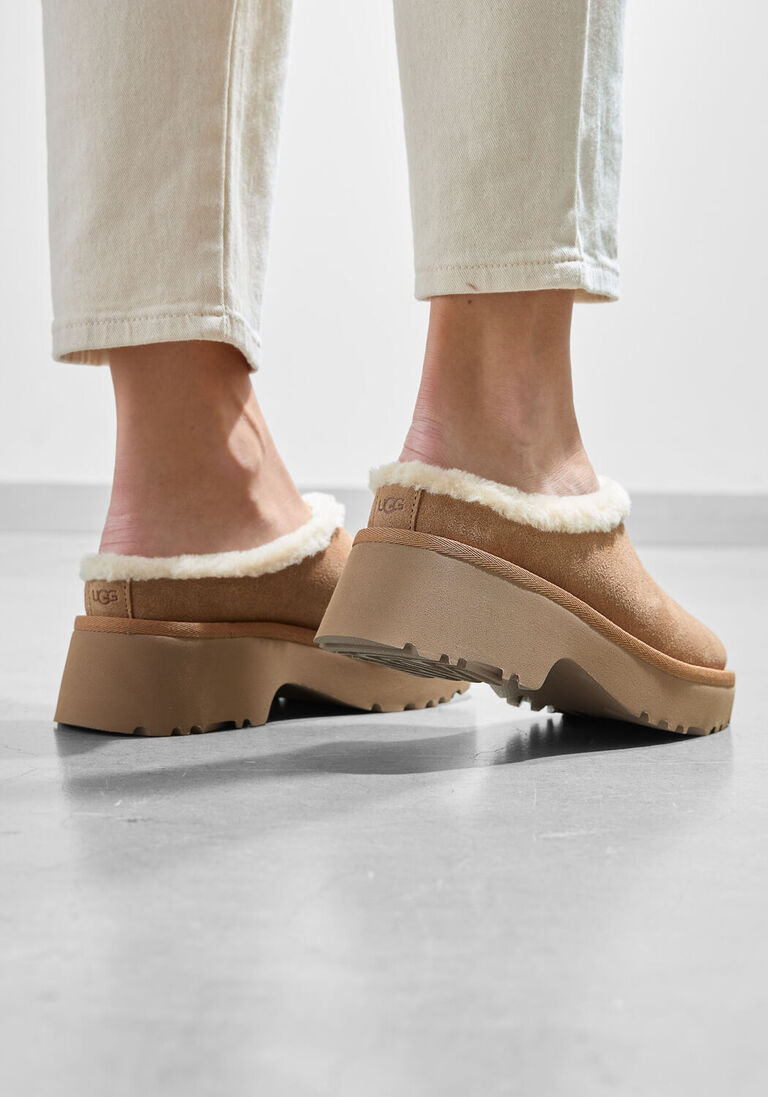 cognac ugg instappers new heights cozy clog